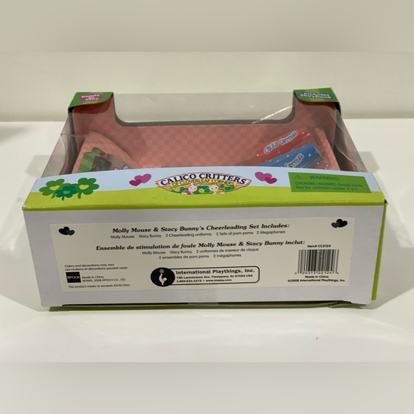 2008 Calico Critters A Big Cheer for Cloverleaf Corners Set Very Rare - Picture 4 of 7